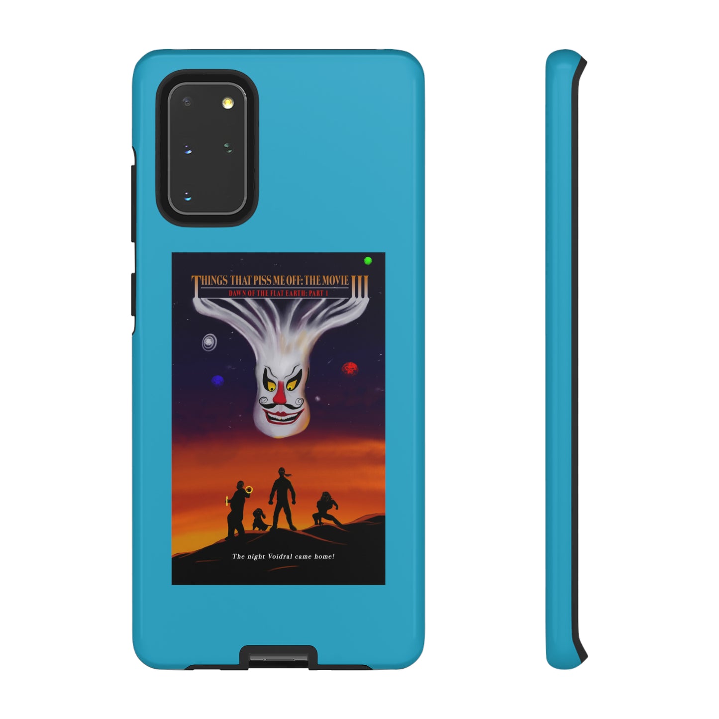 Dawn Of The Flat Earth: Part I Tough Phone Case (turquoise)