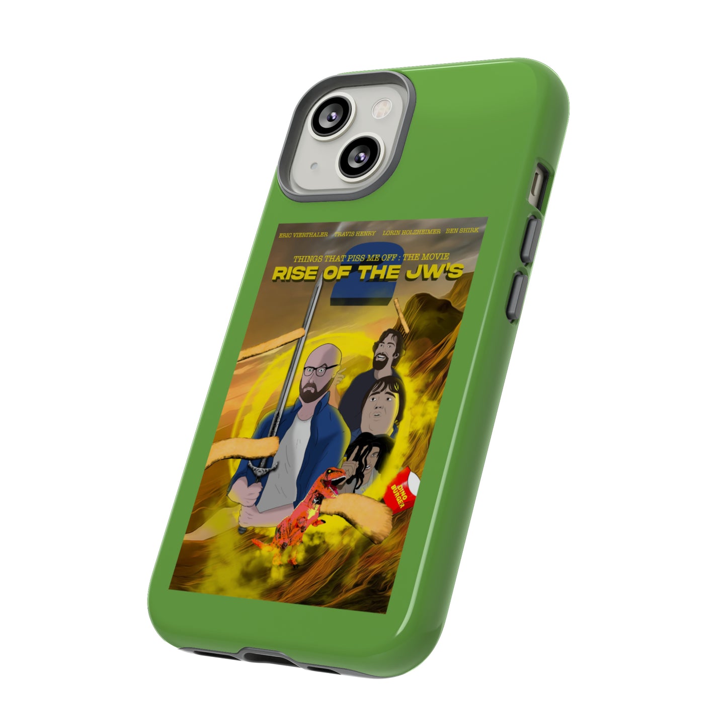 Rise Of The JW's Tough Phone Case (green)