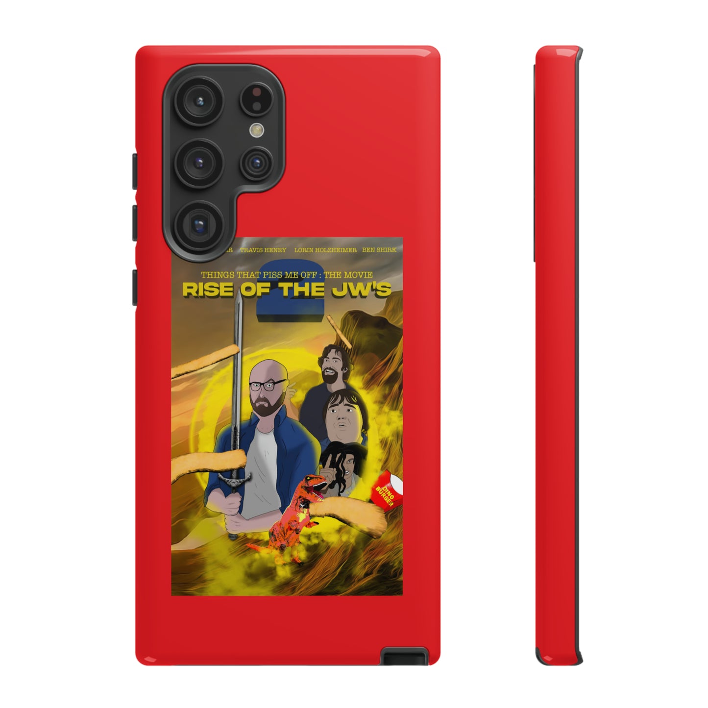 Rise Of The JW's Tough Phone Case (red)