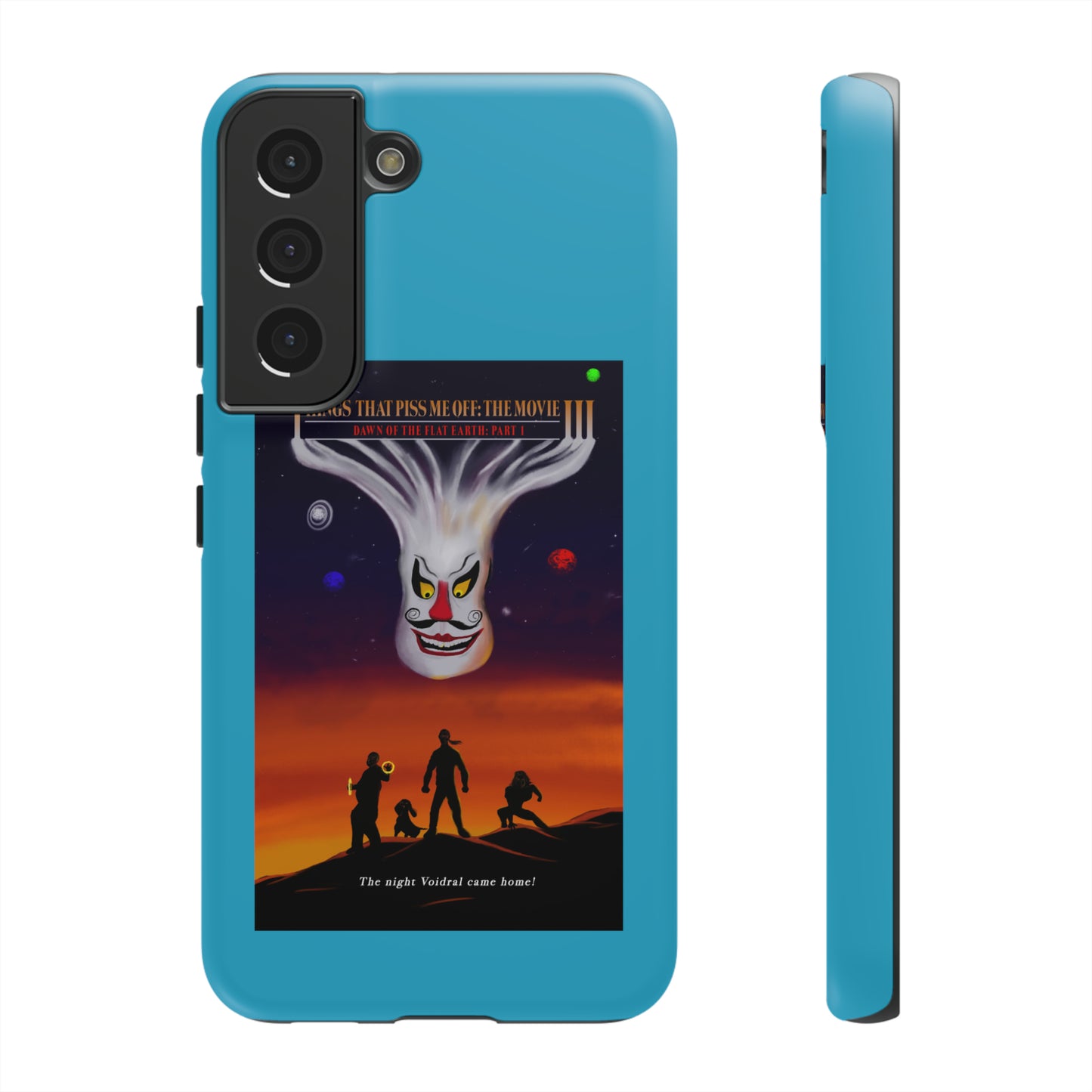 Dawn Of The Flat Earth: Part I Tough Phone Case (turquoise)