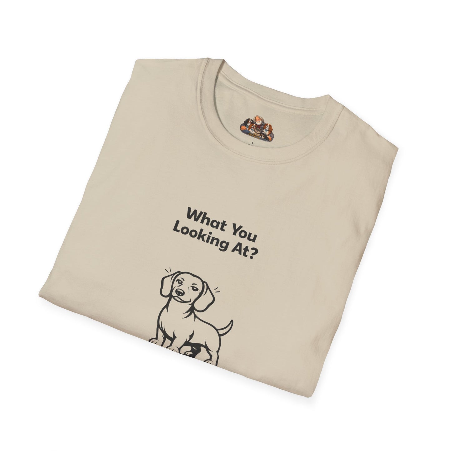 What You Looking At?  —  Dog Lover T-Shirt
