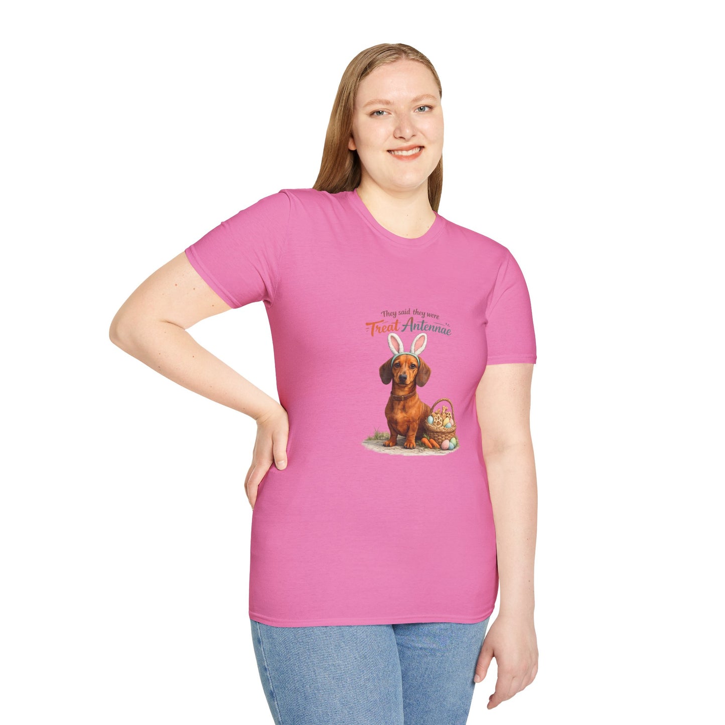 Dachshund Treat Antenna™ – Easter Dog Lover Tee