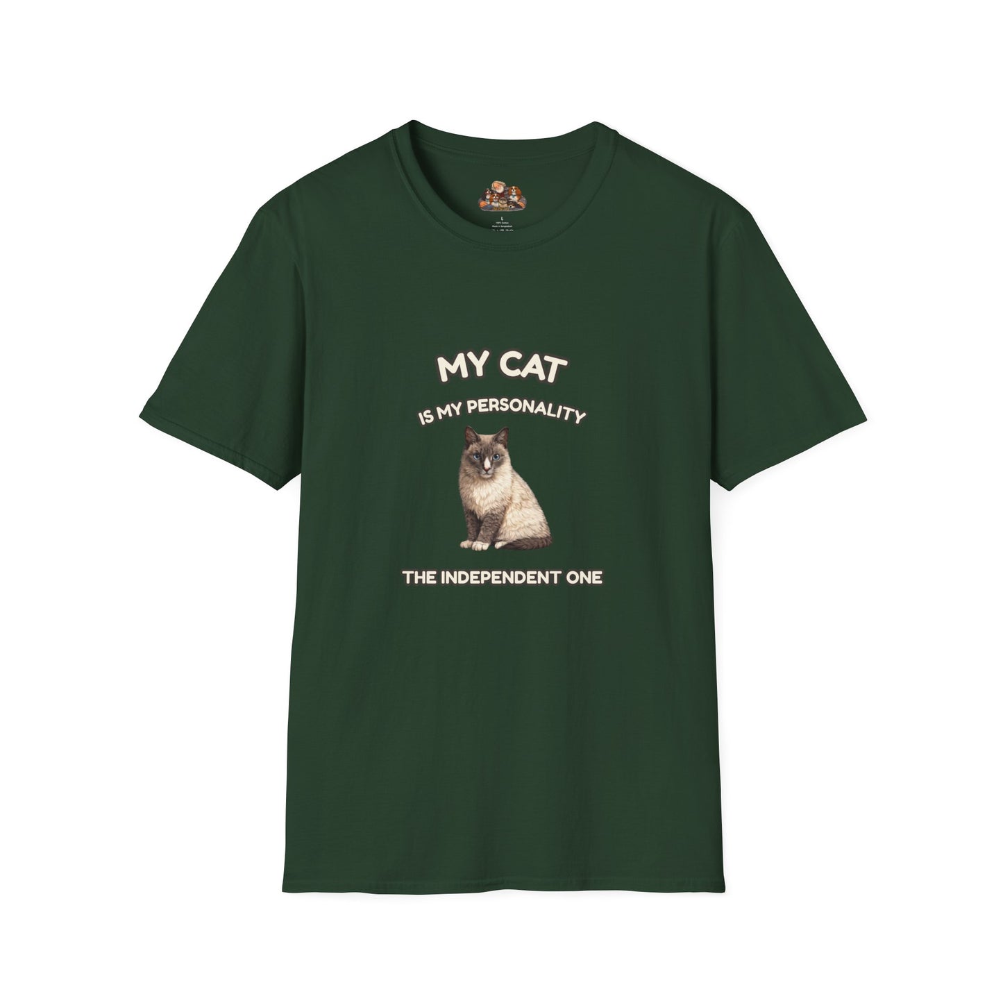 "My Cat Is My Personality" – Your Cat. Your Photo. Your Shirt.™