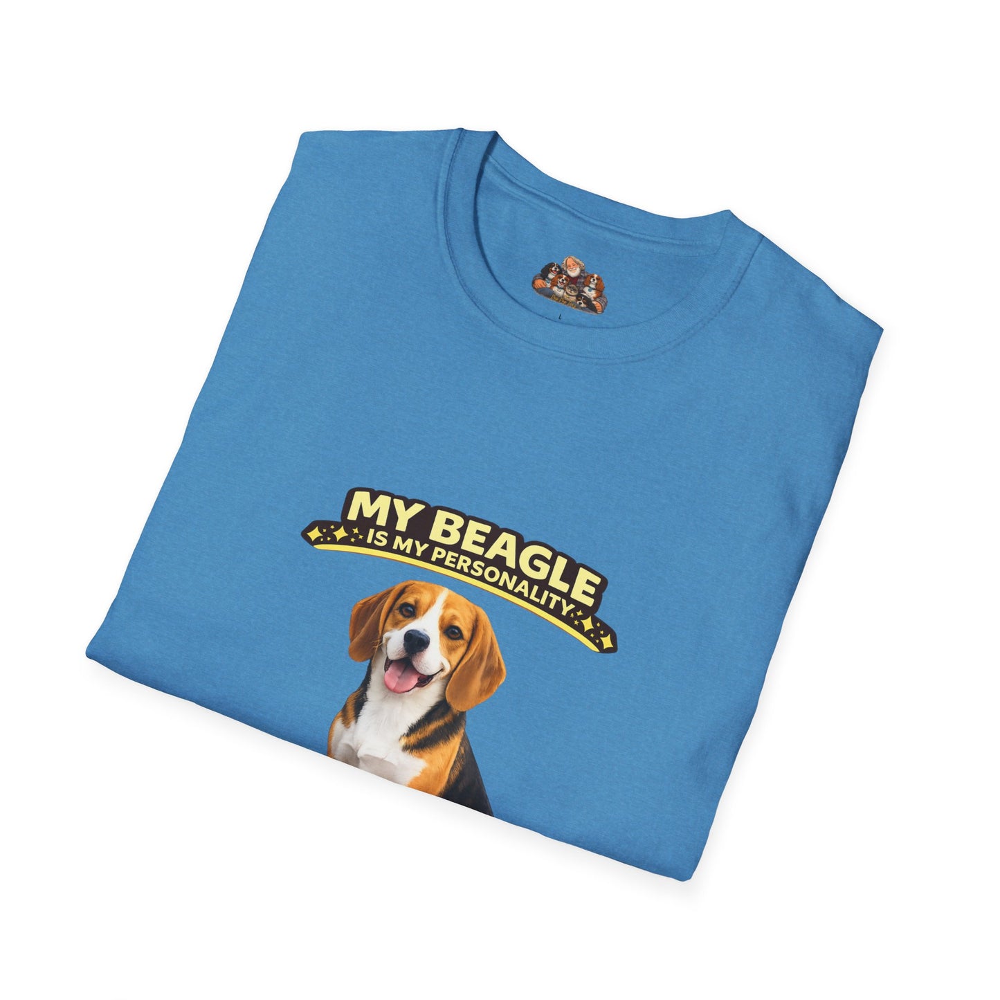 My Beagle Is My Personality – Chaos With Ears – Personalized Dog Tee