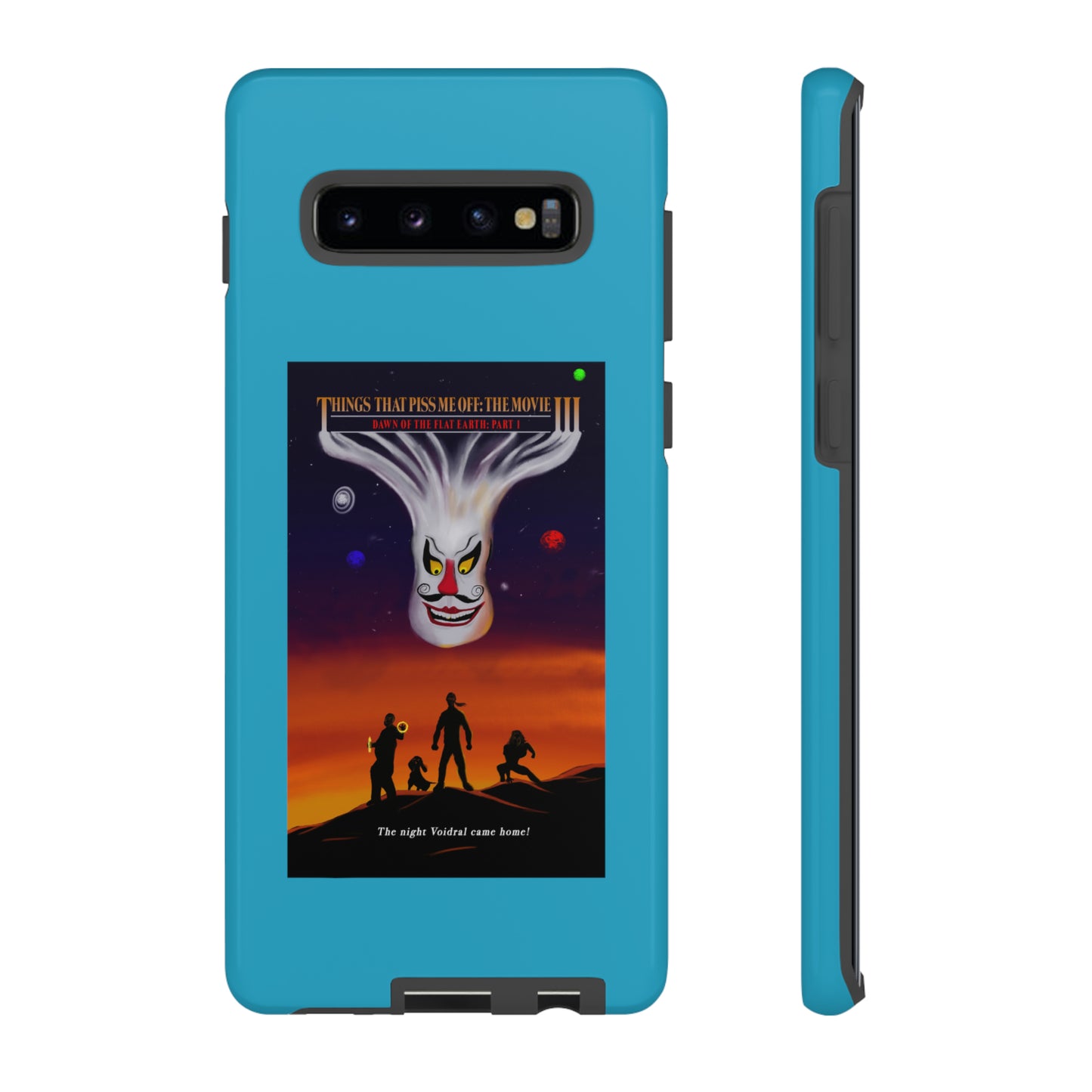 Dawn Of The Flat Earth: Part I Tough Phone Case (turquoise)