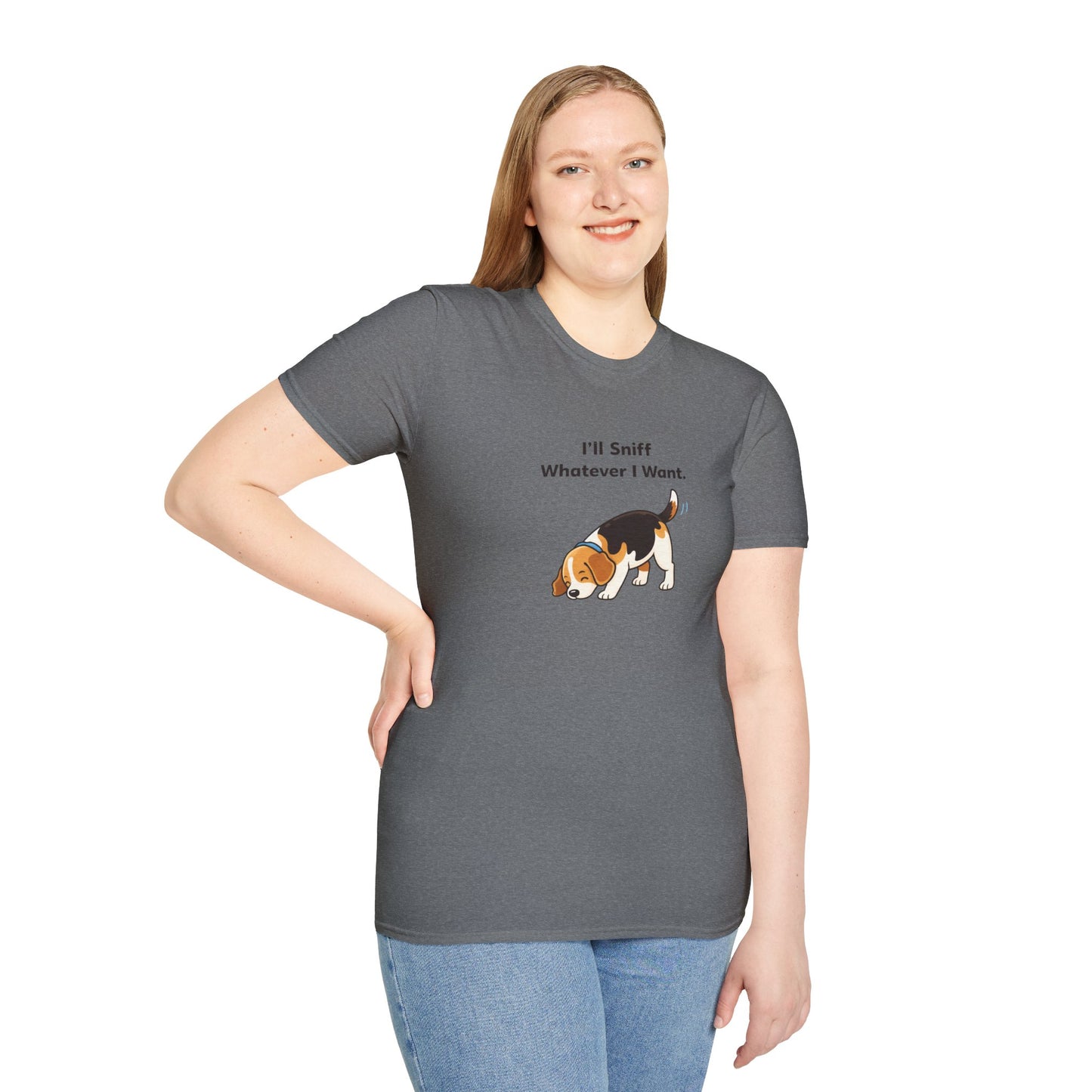 I'll Sniff Whatever I Want  —  Soft-Color Minimalist Family Collection For Adult Dog Lovers