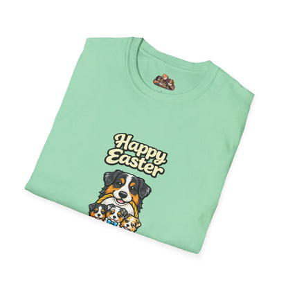 Australian Shepherd Family "Happy Easter"