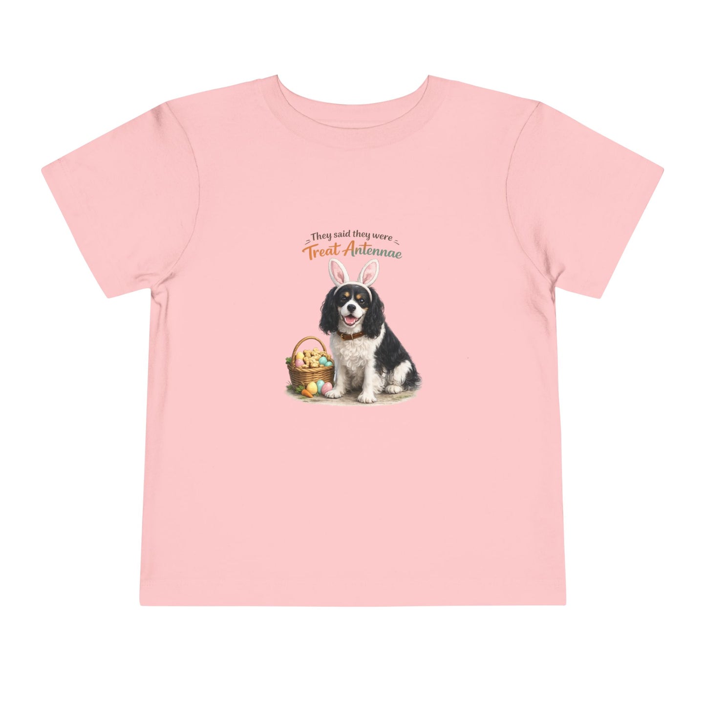 Cavalier King Charles Spaniel Treat Antennae™ -- Toddler Dog Lover Tee