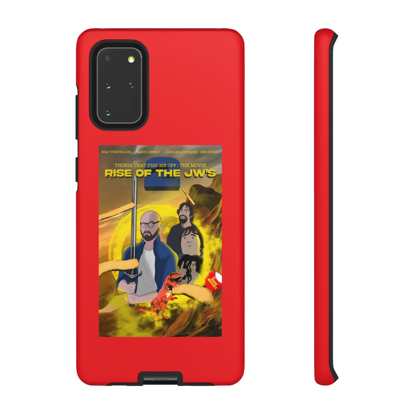 Rise Of The JW's Tough Phone Case (red)