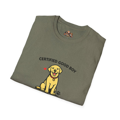 Certified Good Boy  —  Soft-Color Minimalist Family Collection For Adult Dog Lovers