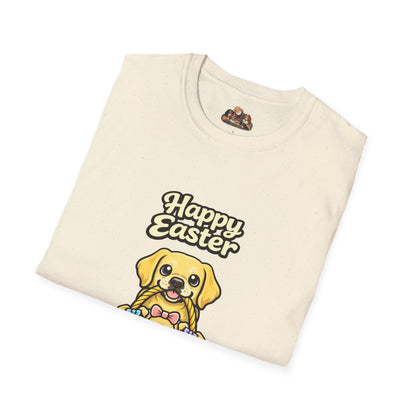 Yellow Labrador Family "Happy Easter"