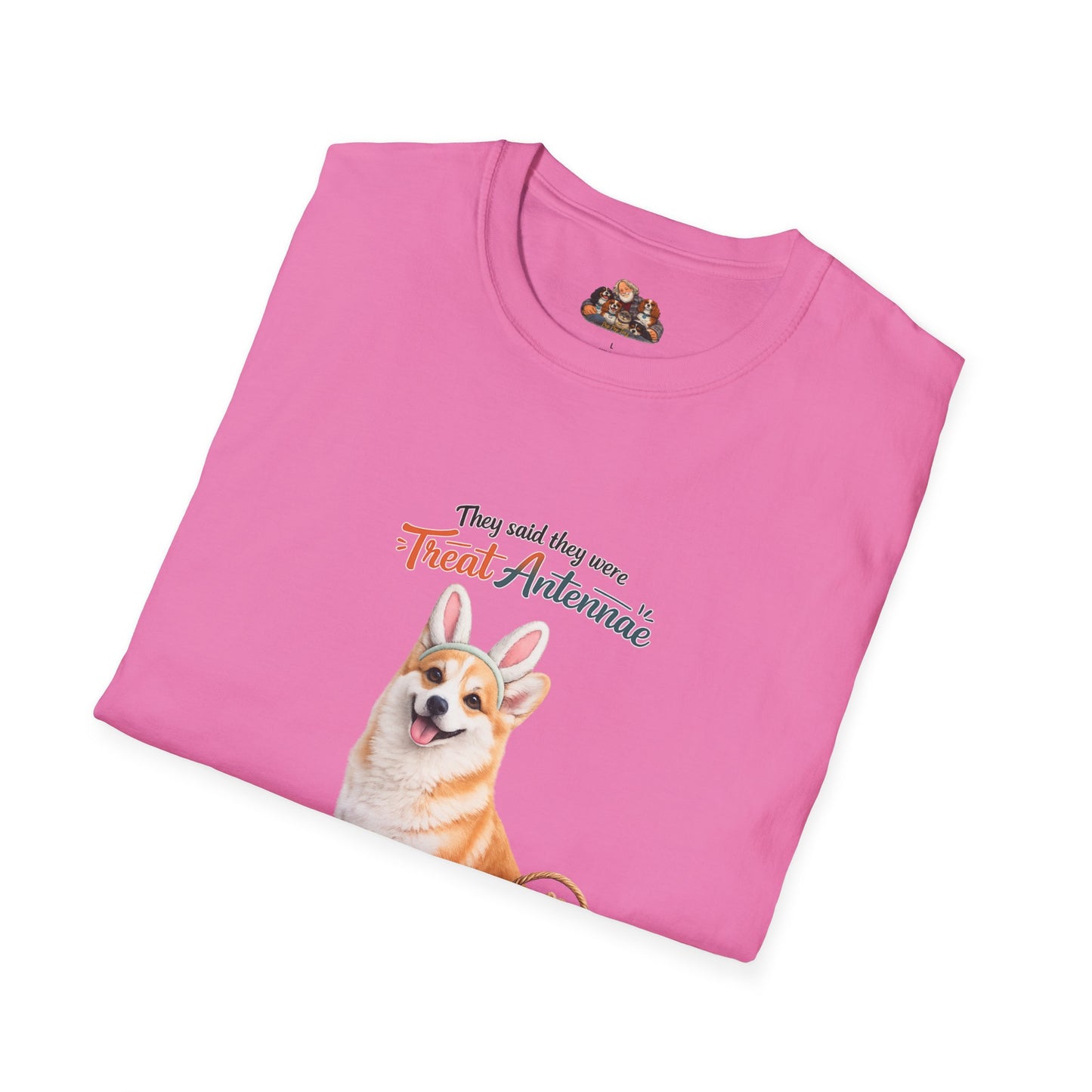 Corgi Treat Antenna™ – Easter Dog Lover Tee