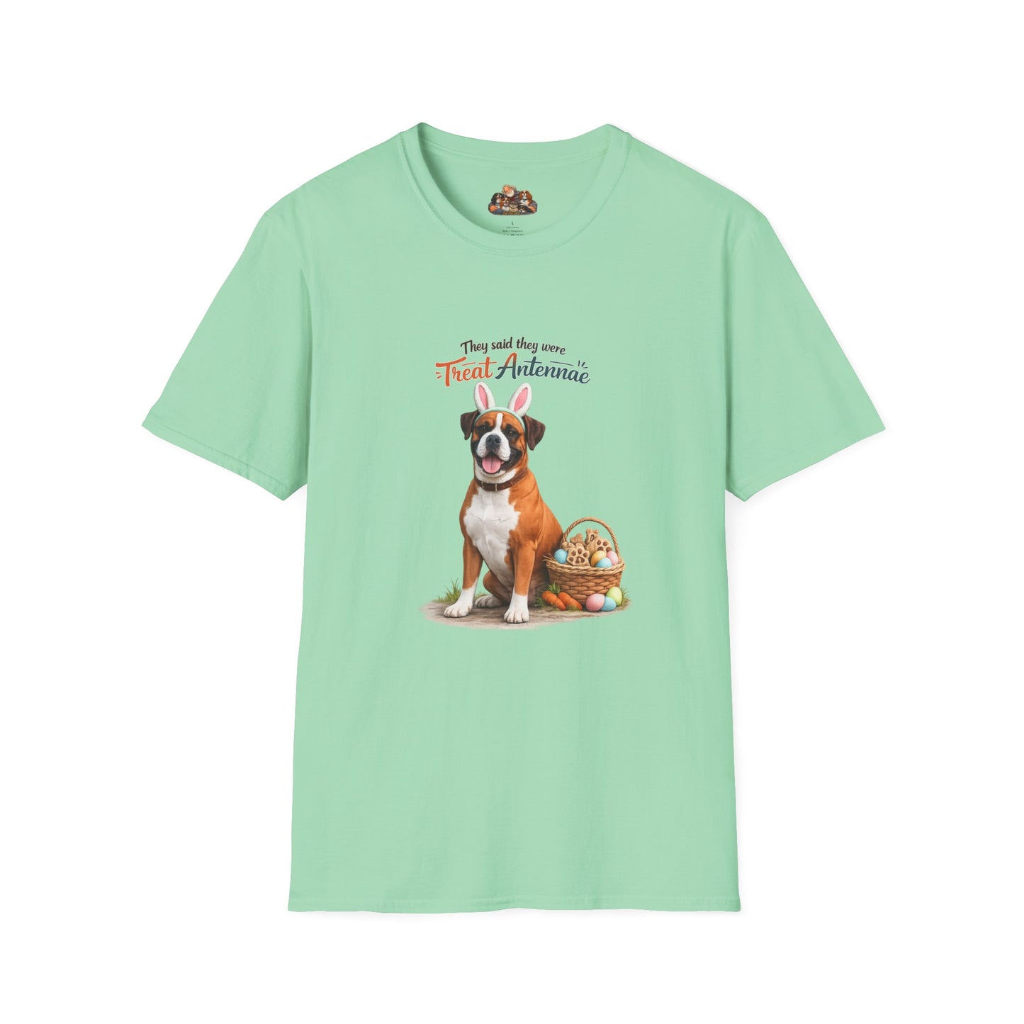 Boxer Treat Antenna™ – Easter Dog Lover Tee