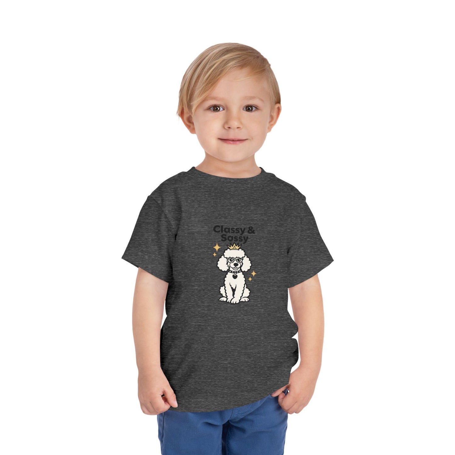 Classy & Sassy -- Toddler Dog Lover Tee