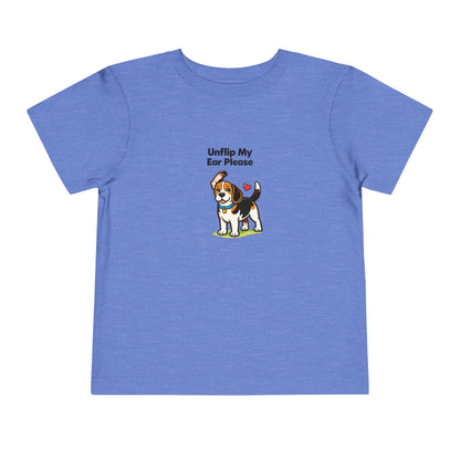 Unflip My Ear Please  -- Toddler Dog Lover Tee