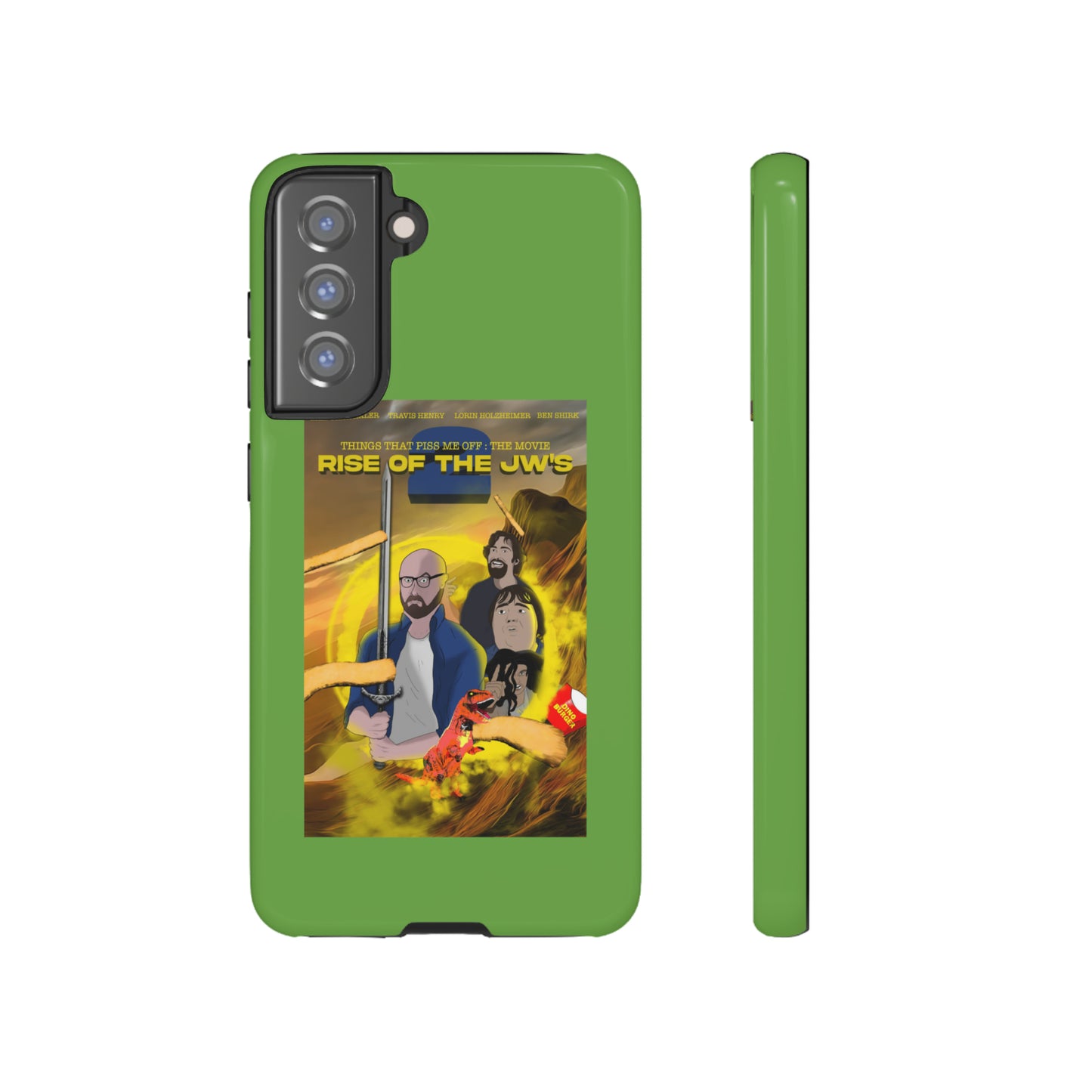 Rise Of The JW's Tough Phone Case (green)