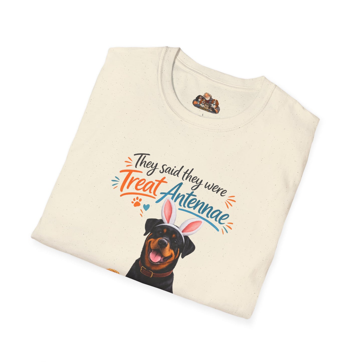Rottweiler Treat Antennae™  – Easter Dog Lover Tee