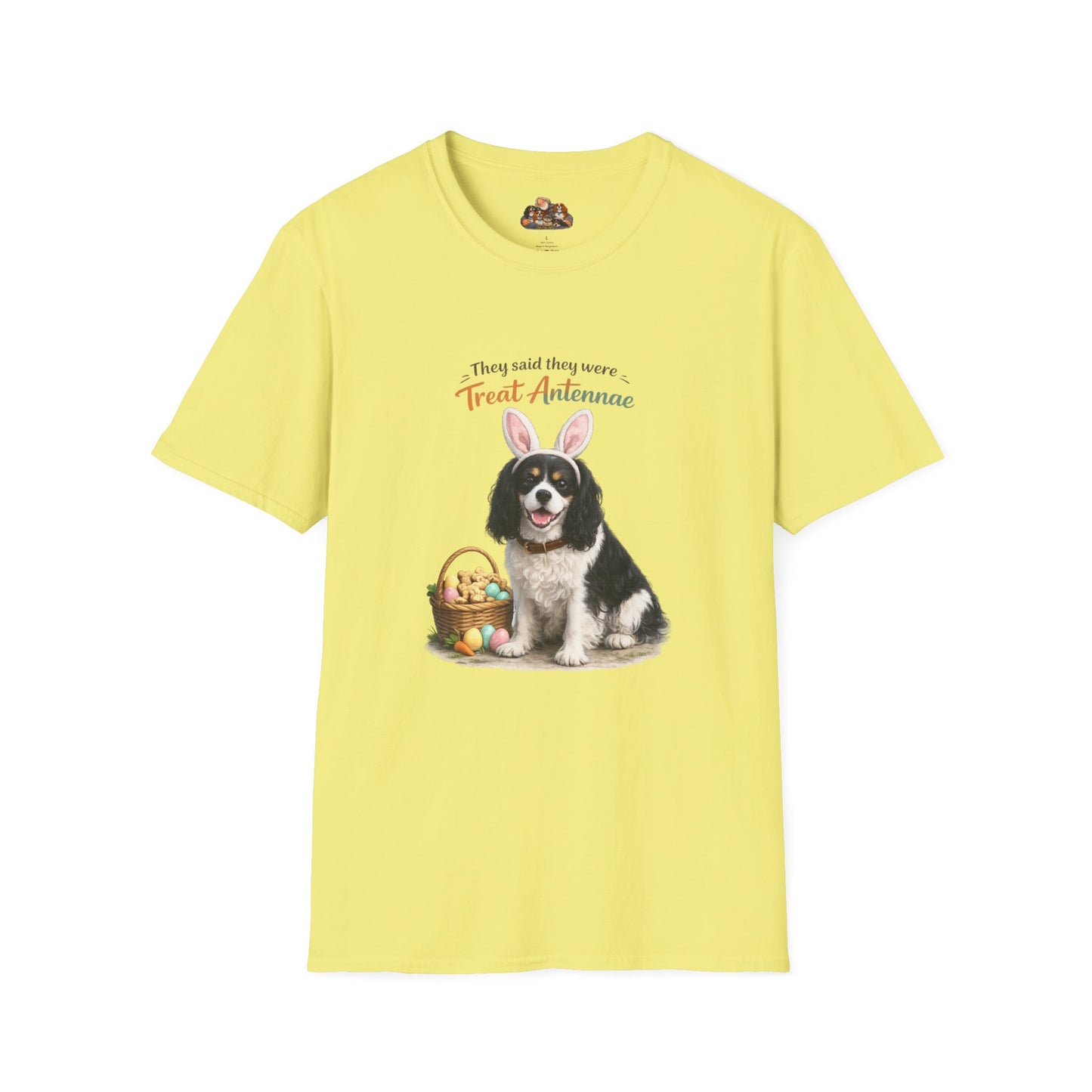 Cavalier King Charles Spaniel Treat Antennae™ – Easter Cavalier Lover T-Shirt