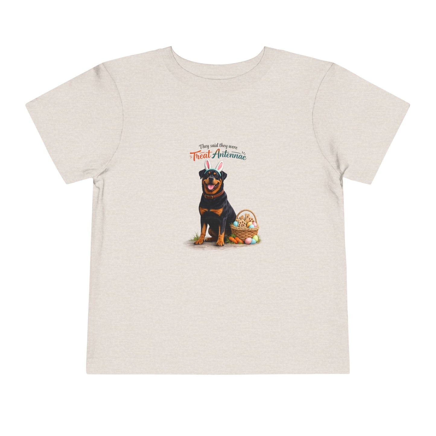 Rottweiler Treat Antennae™  -- Toddler Dog Lover Tee