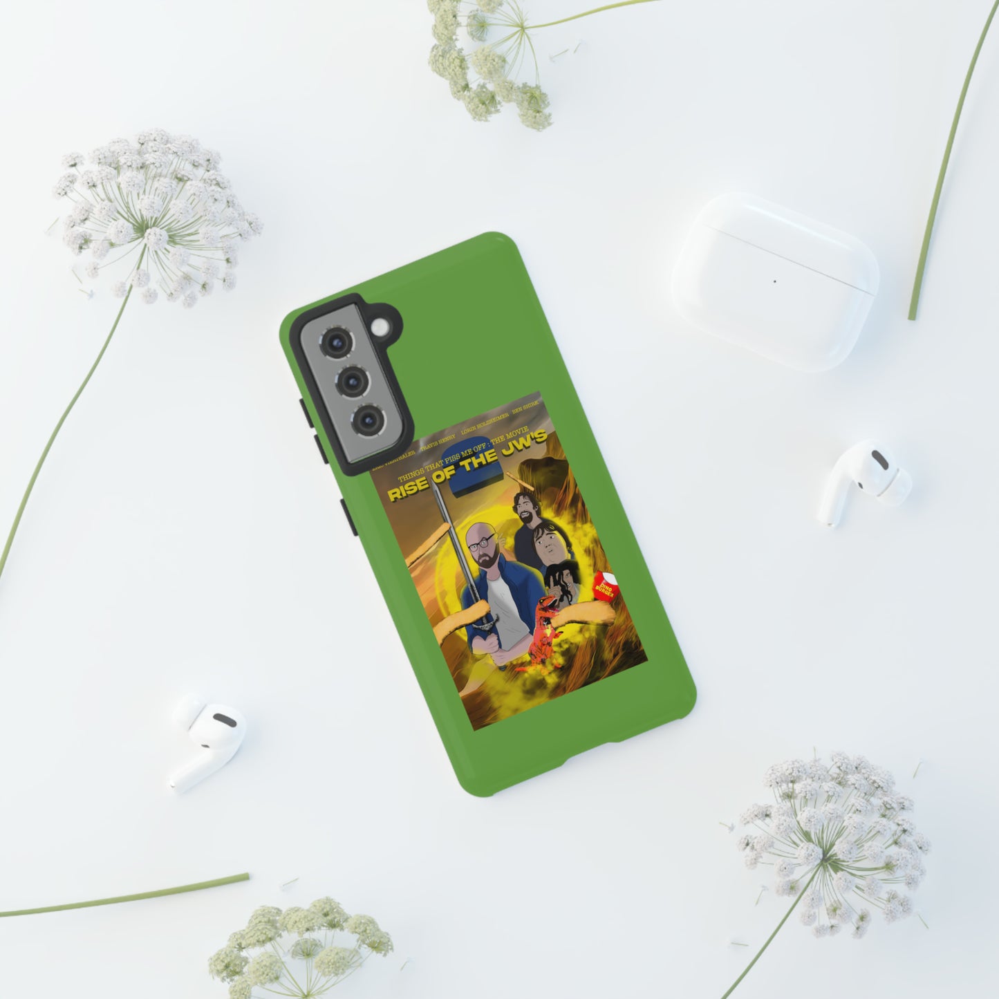 Rise Of The JW's Tough Phone Case (green)