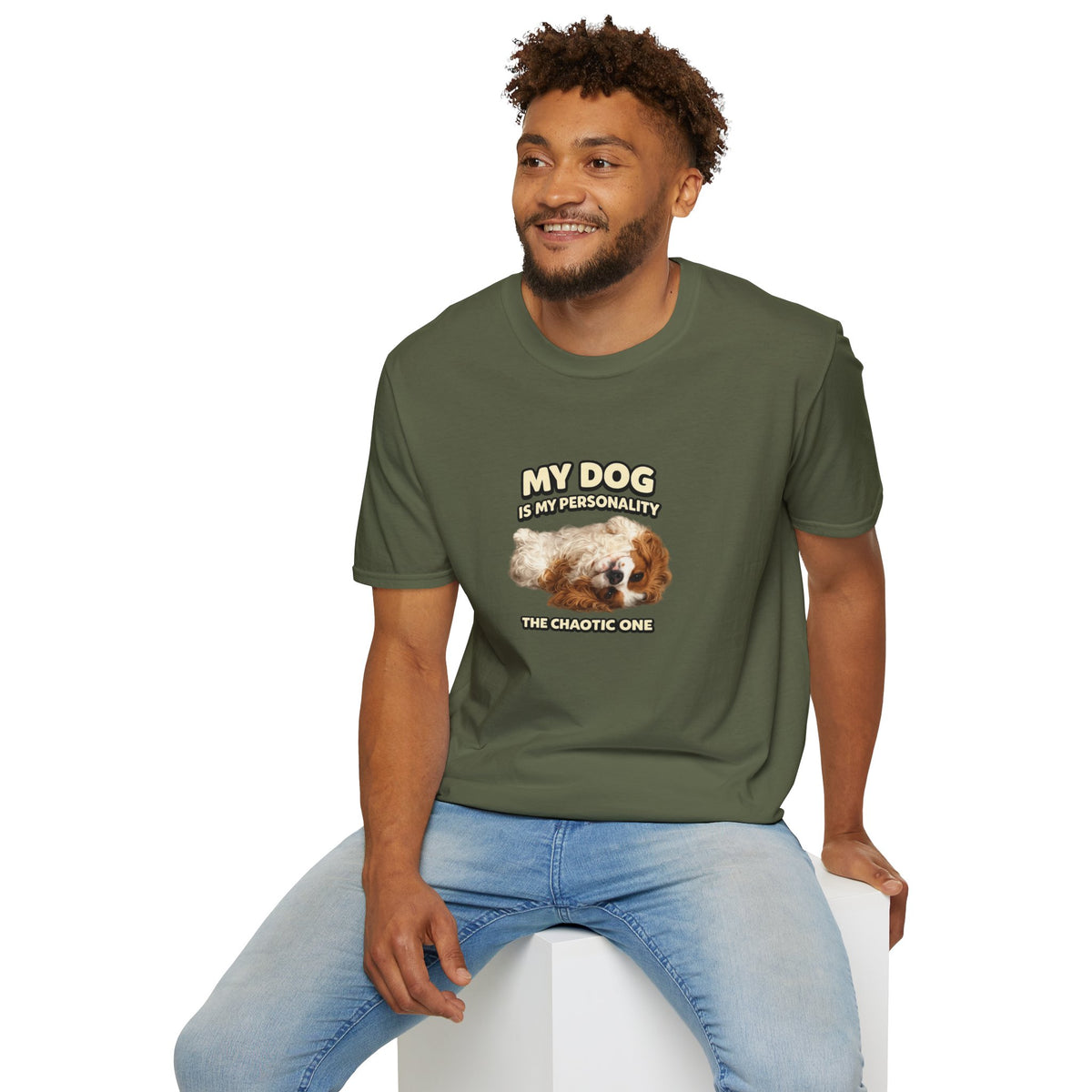 My Dog Is My Personality – "The Chaotic One" – Personalized Custom Dog Shirt