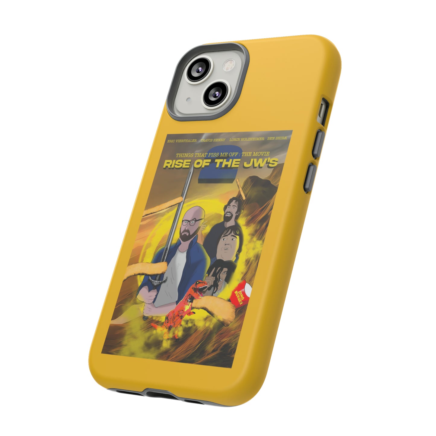 Rise Of The JW's Tough Phone  Case yellow)