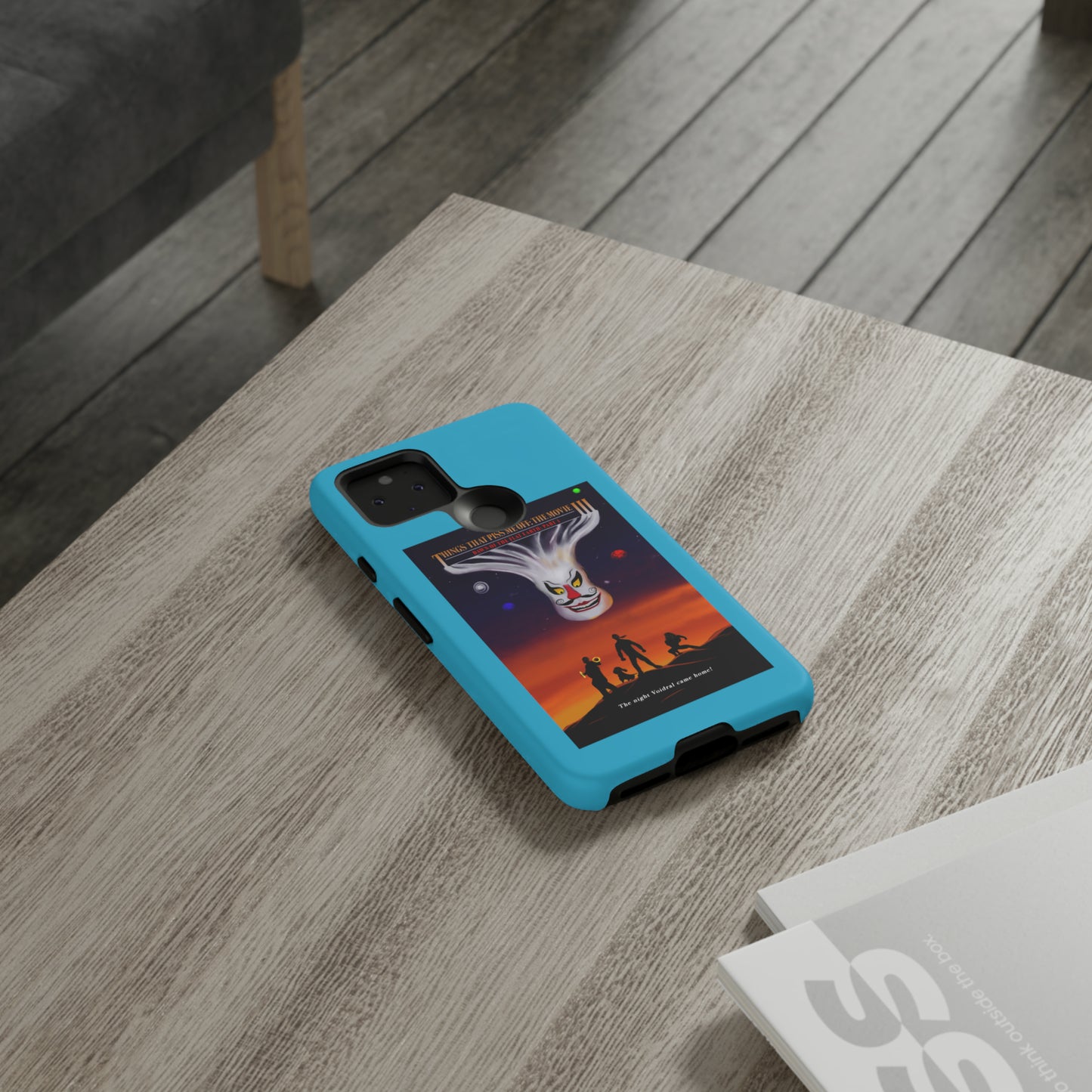 Dawn Of The Flat Earth: Part I Tough Phone Case (turquoise)