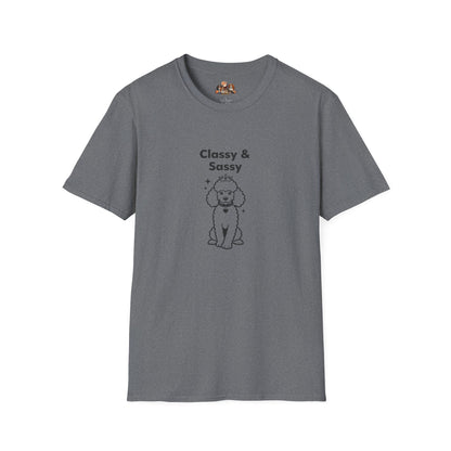 Classy & Sassy  —  Black And White Minimalist Family Collection For Adult Dog Lovers