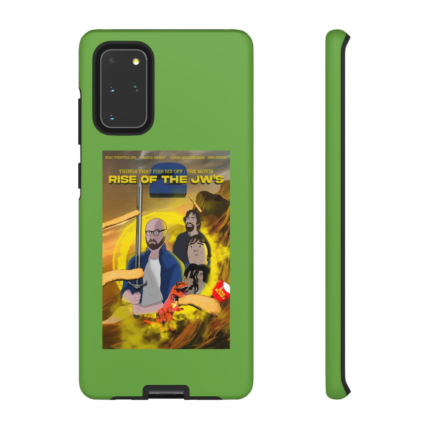 Rise Of The JW's Tough Phone Case (green)