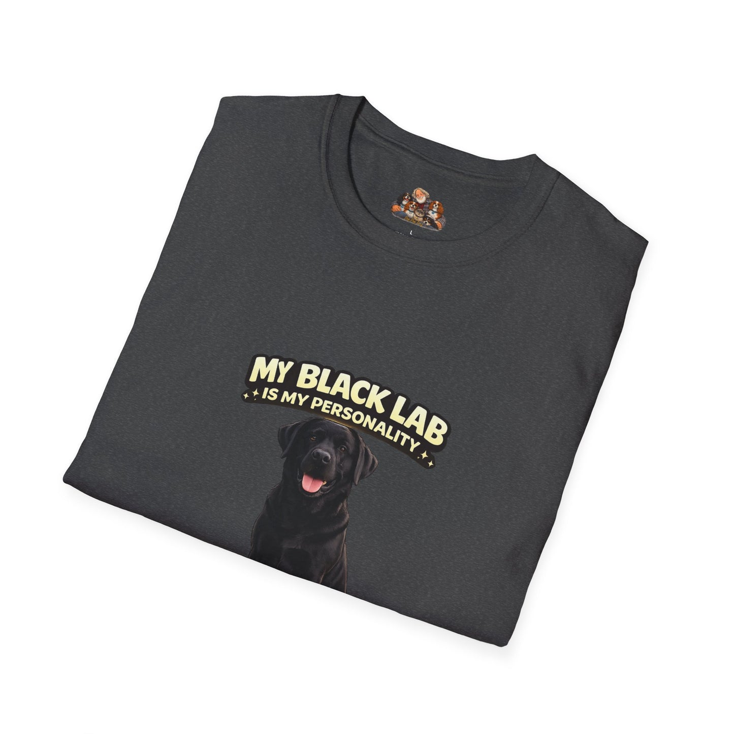 My Black Lab is My Personality – The Gentle Soul – Personalized Dog Breed Shirt