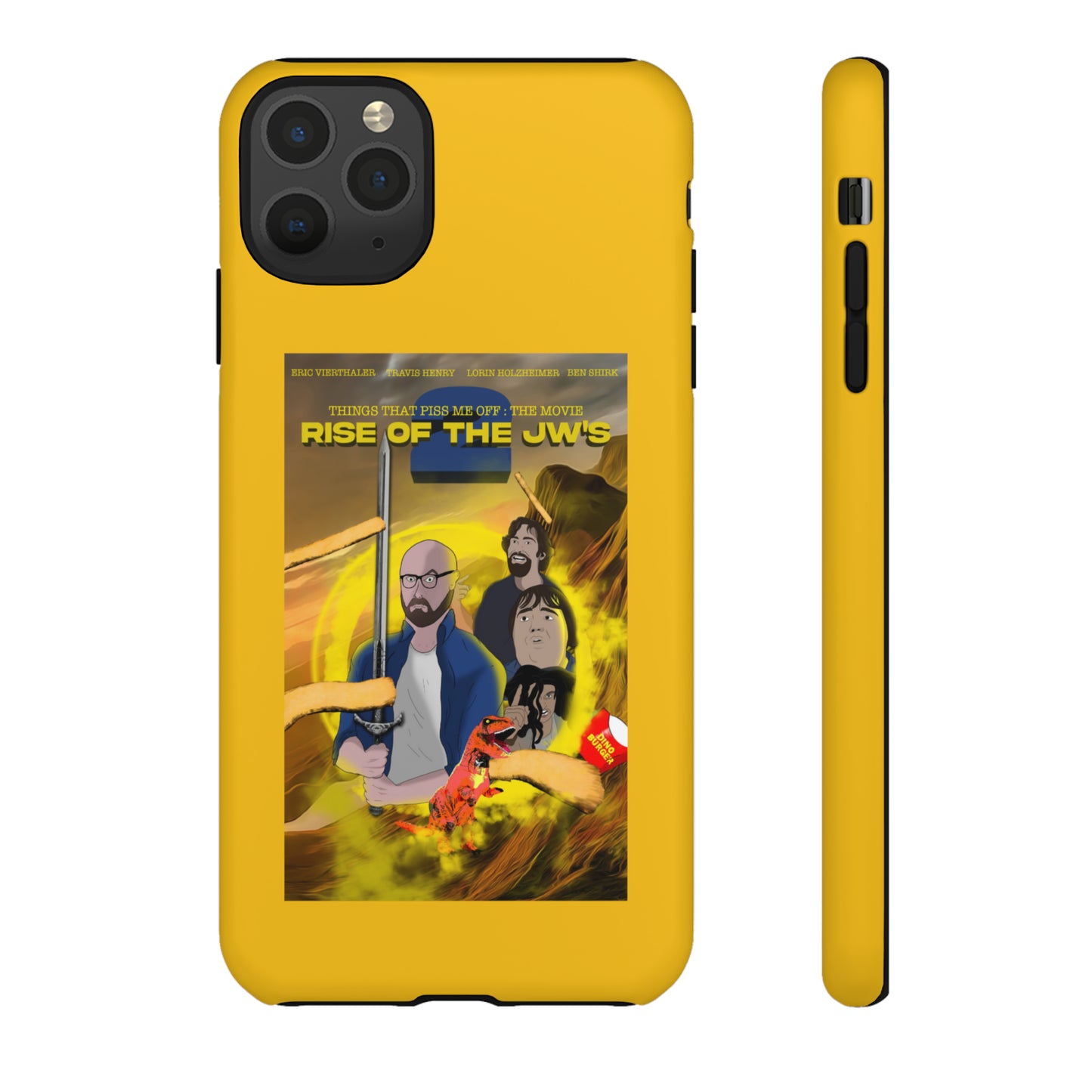 Rise Of The JW's Tough Phone  Case yellow)