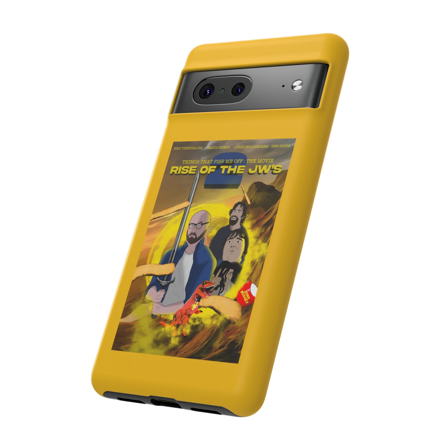 Rise Of The JW's Tough Phone  Case yellow)