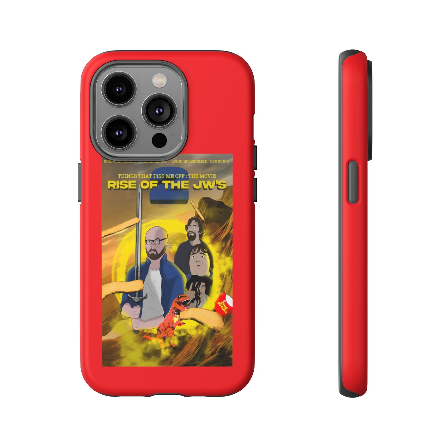 Rise Of The JW's Tough Phone Case (red)