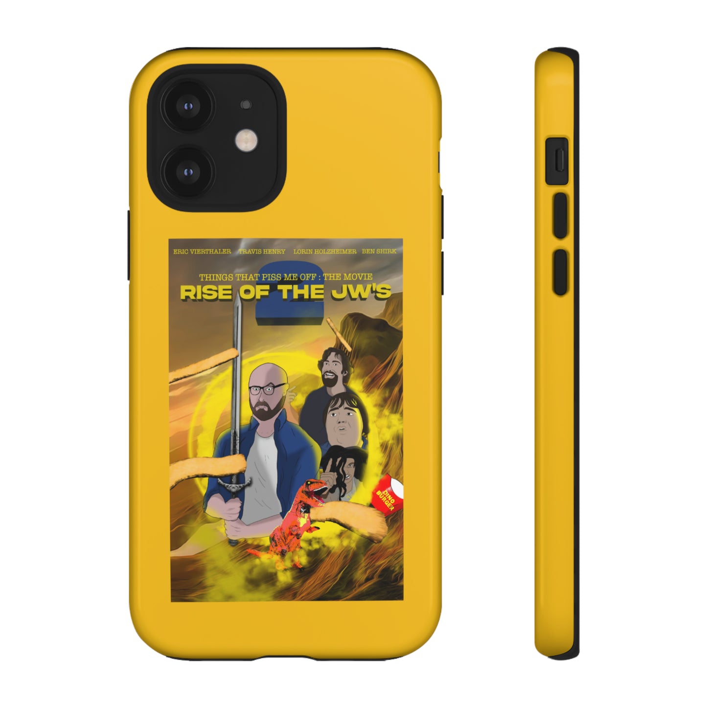 Rise Of The JW's Tough Phone  Case yellow)