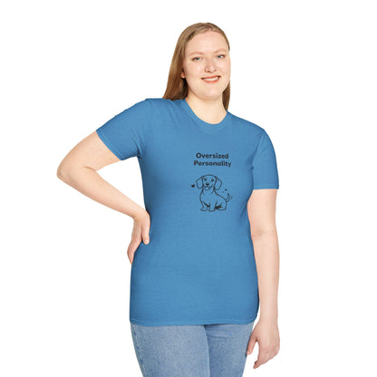 Oversized Personality —  Black And White Minimalist Family Collection For Adult Dog Lovers