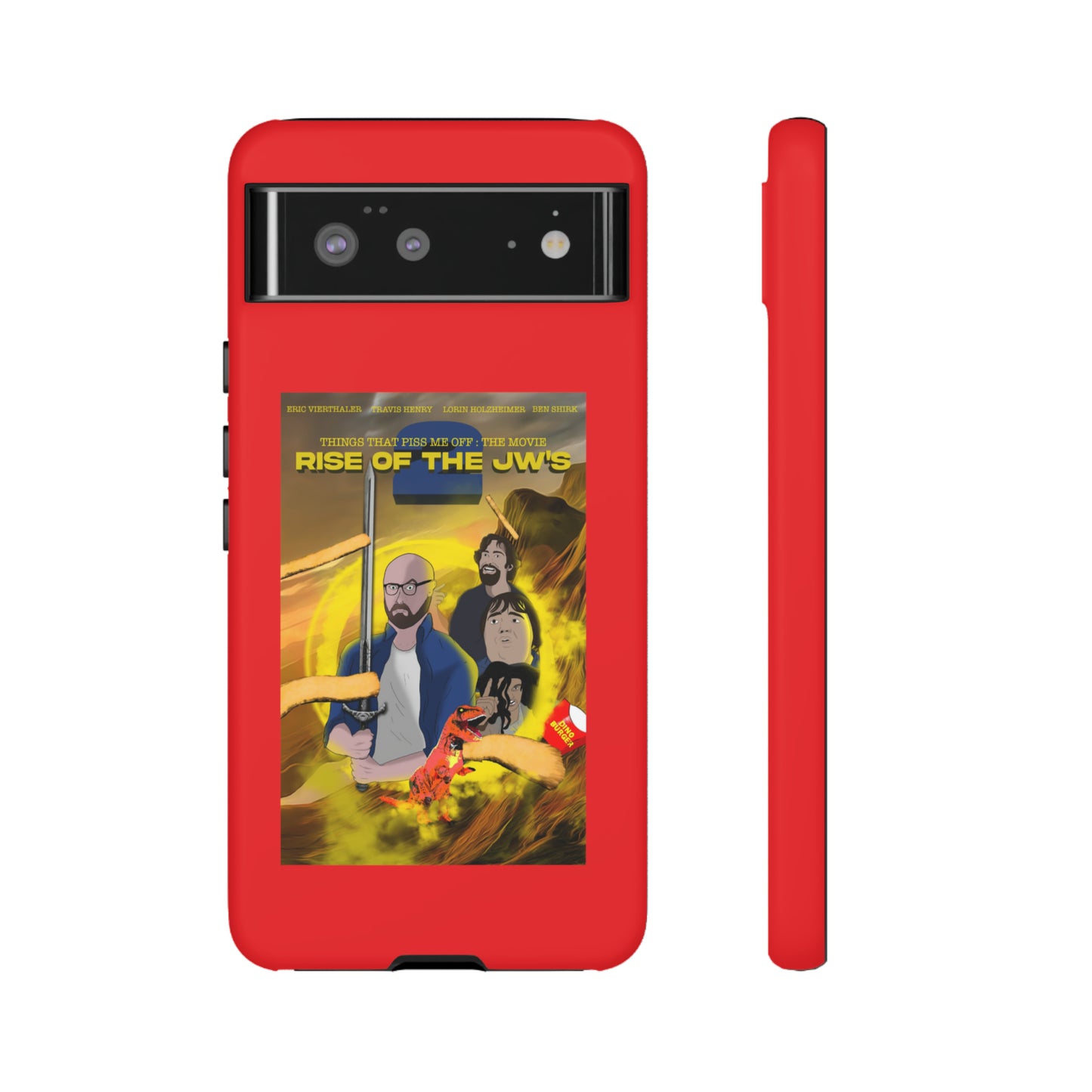 Rise Of The JW's Tough Phone Case (red)