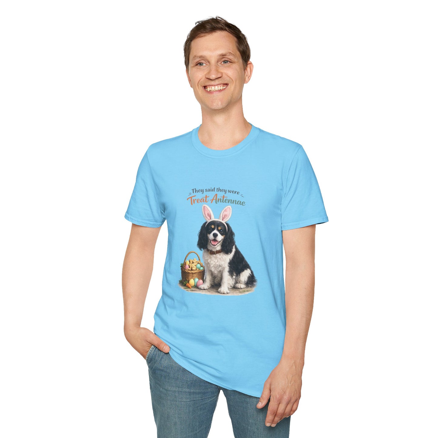 Cavalier King Charles Spaniel Treat Antennae™ – Easter Cavalier Lover T-Shirt