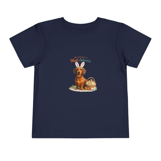 Dachshund Treat Antennae™ -- Toddler Dog Lover Tee
