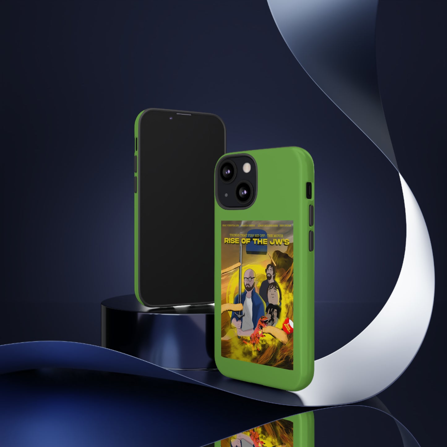 Rise Of The JW's Tough Phone Case (green)