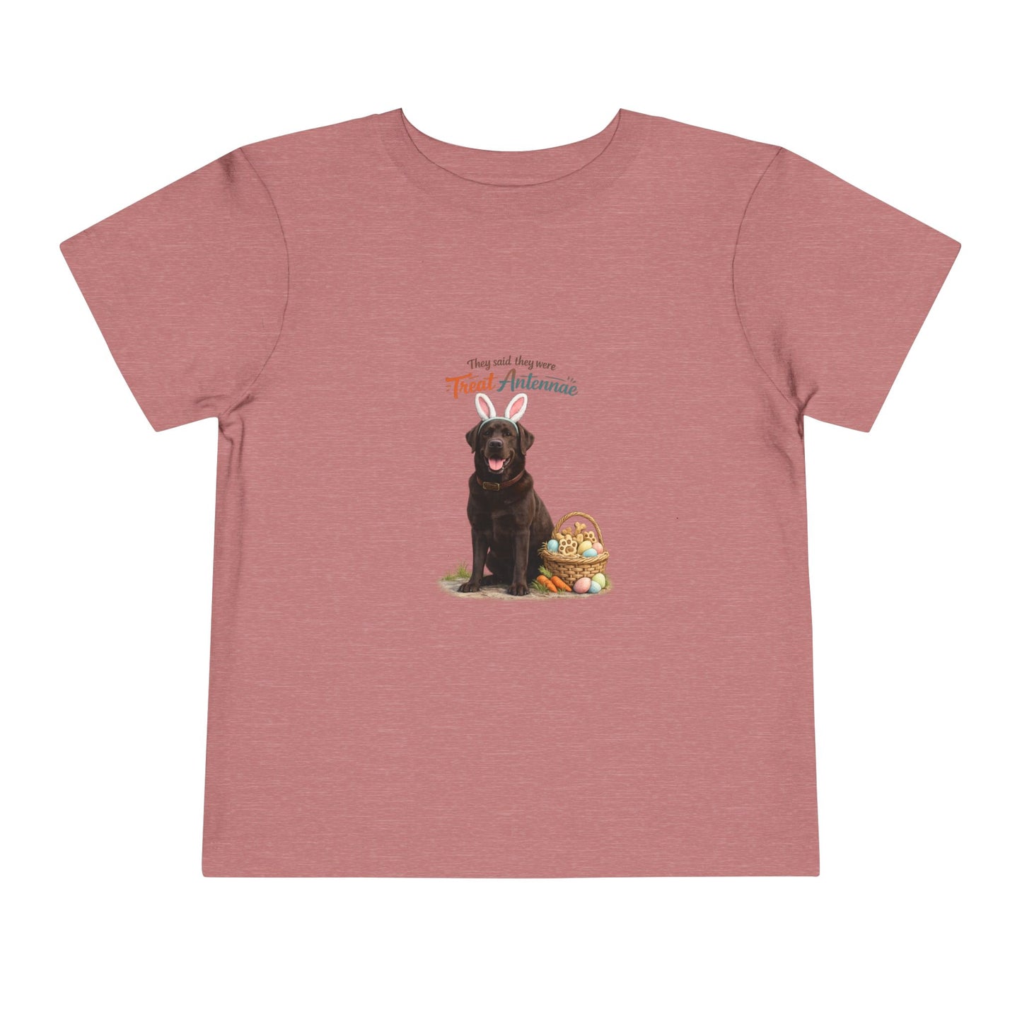 Chocolate Lab Treat Antennae™ -- Toddler Dog Lover Tee