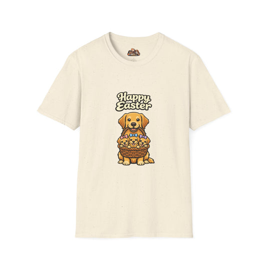 Golden Retriever Family "Happy Easter"