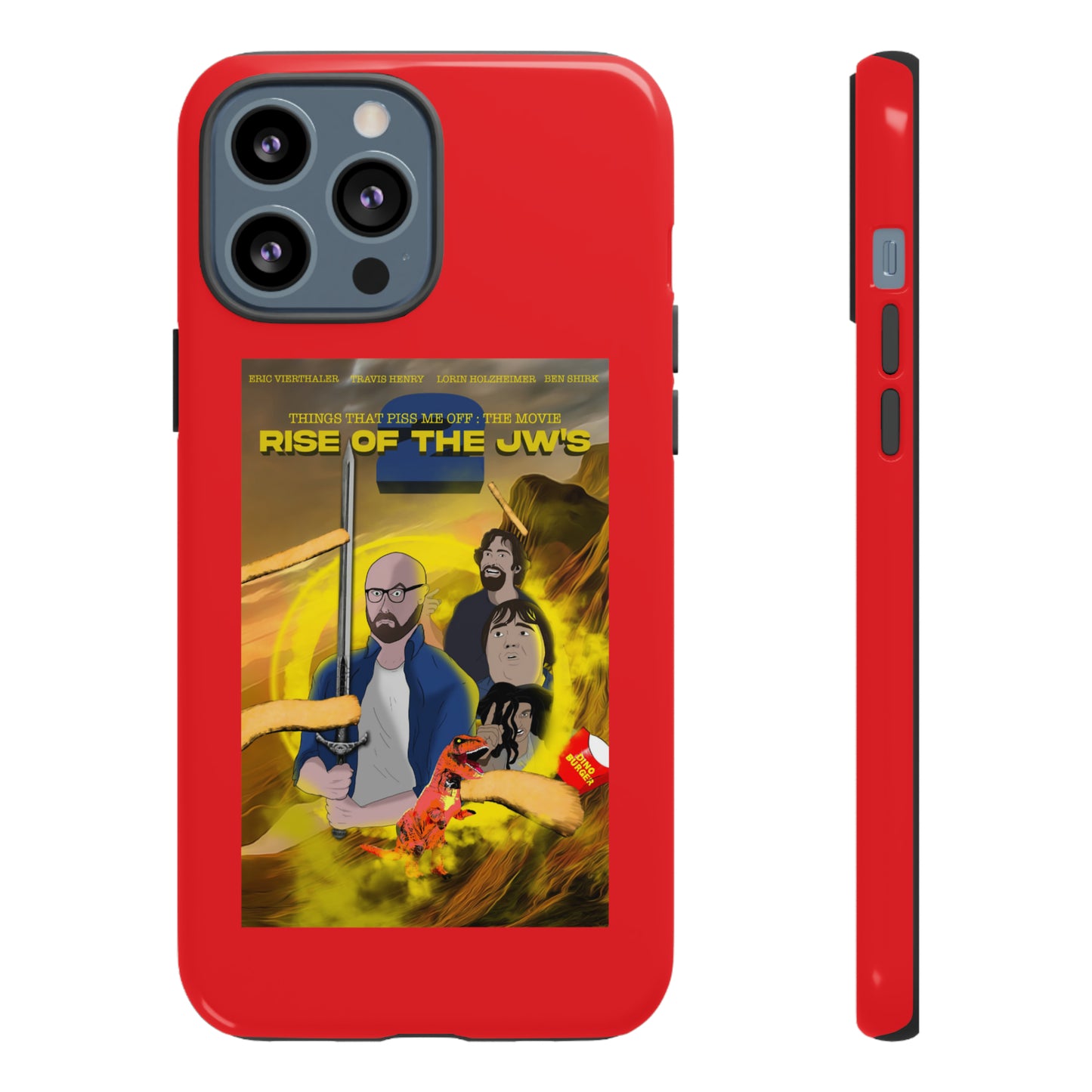 Rise Of The JW's Tough Phone Case (red)