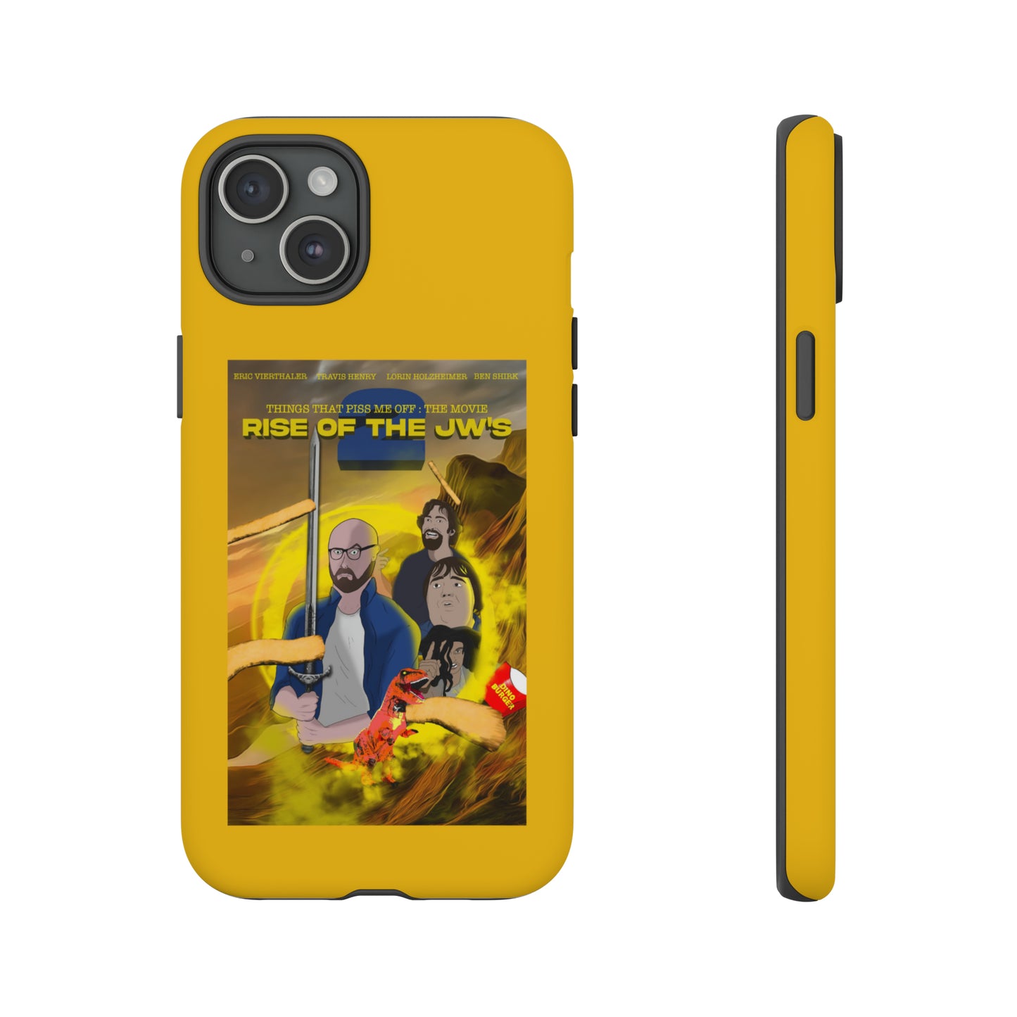 Rise Of The JW's Tough Phone  Case yellow)