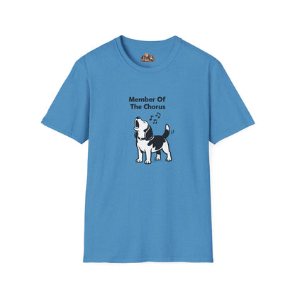 Member Of The Chorus  —  Black And White Minimalist Family Collection For Adult Dog Lovers