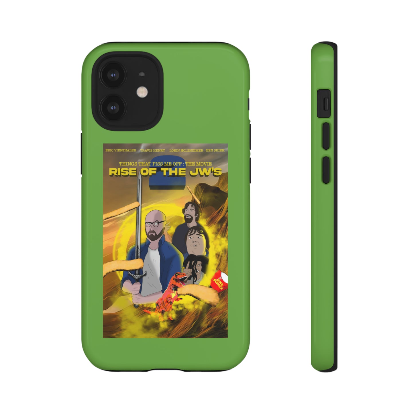 Rise Of The JW's Tough Phone Case (green)