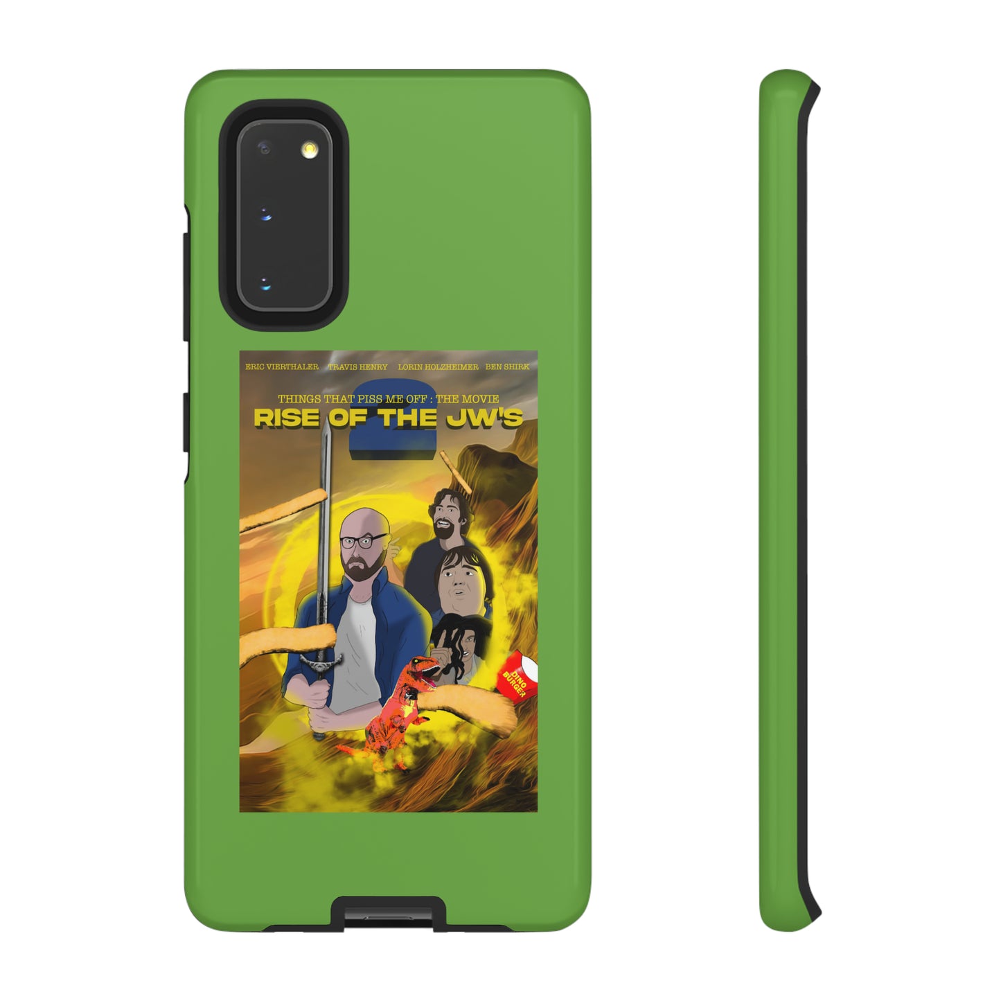 Rise Of The JW's Tough Phone Case (green)