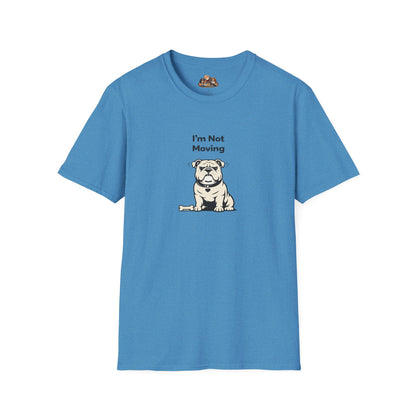 I'm Not Moving  —  Soft-Color Minimalist Family Collection For Adult Dog Lovers