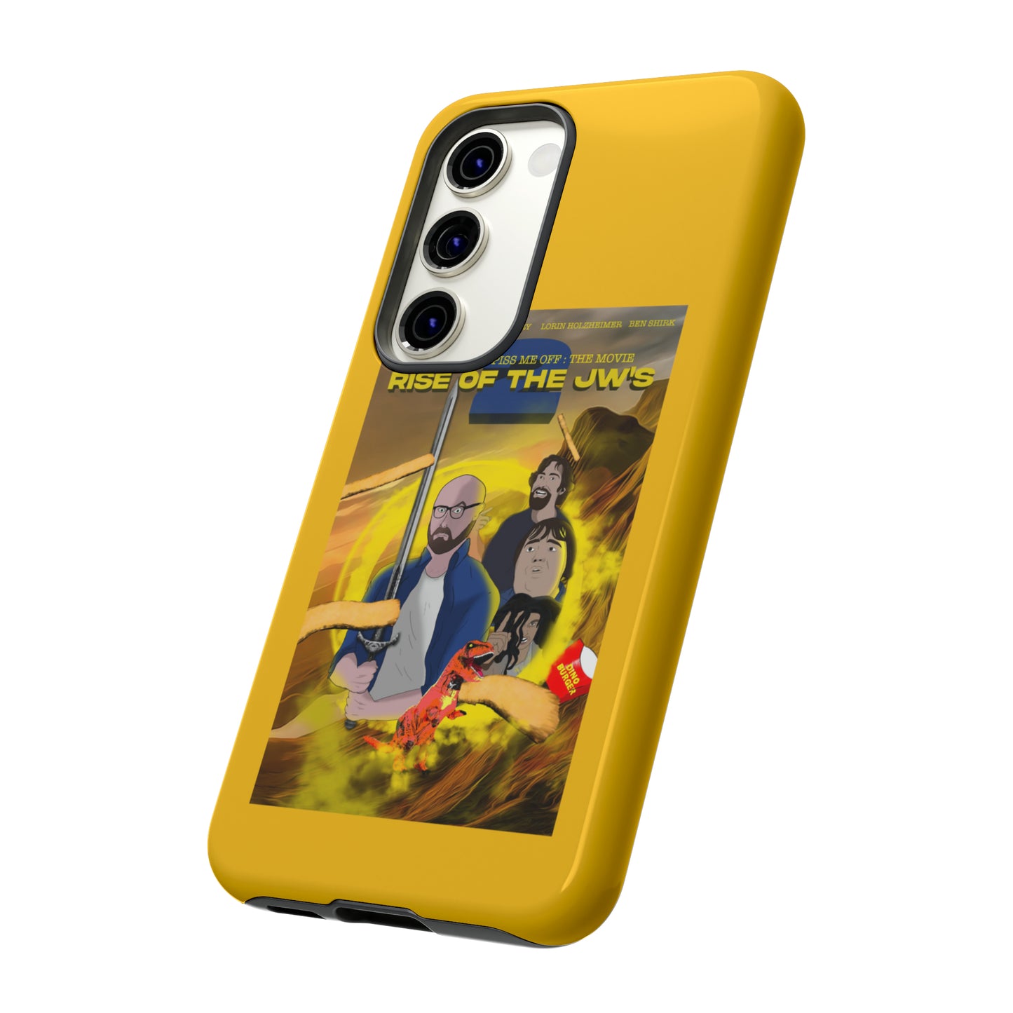 Rise Of The JW's Tough Phone  Case yellow)