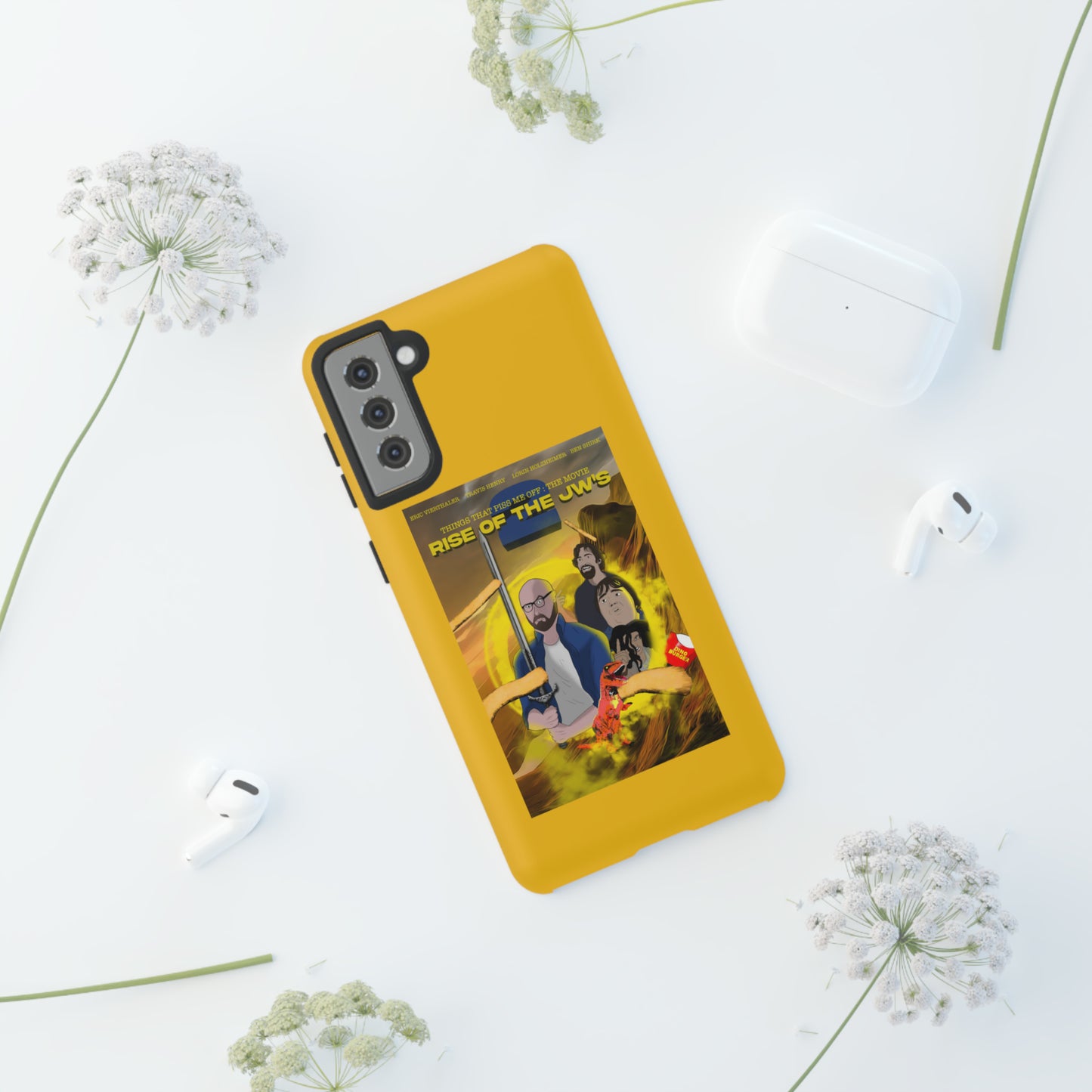 Rise Of The JW's Tough Phone  Case yellow)