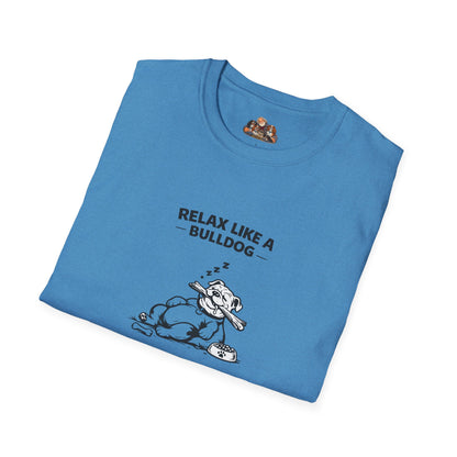 Relax Like A Bulldog  —  Black And White Minimalist Family Collection For Adult Dog Lovers